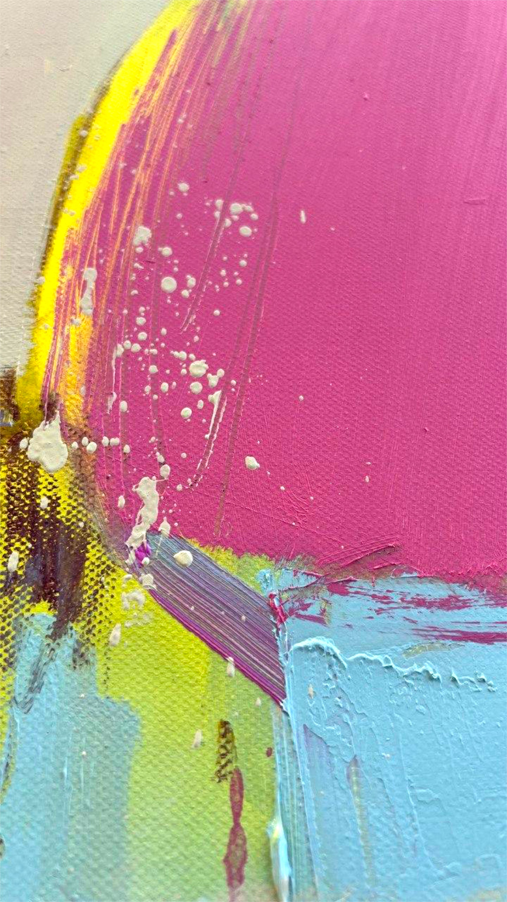 Original Abstraction. Colorful Abstract Art.