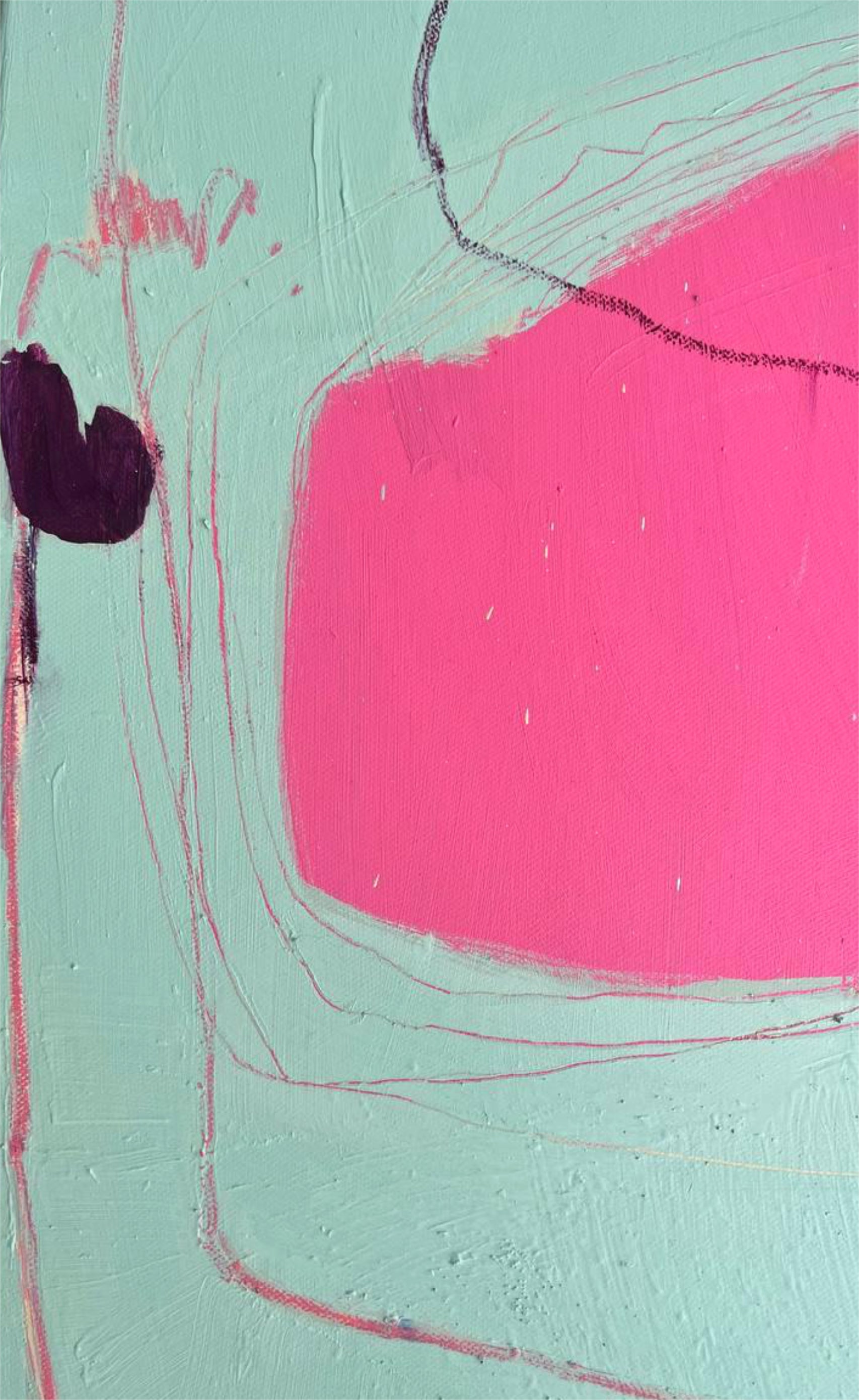 Original Abstraction. Colorful Abstract Art.