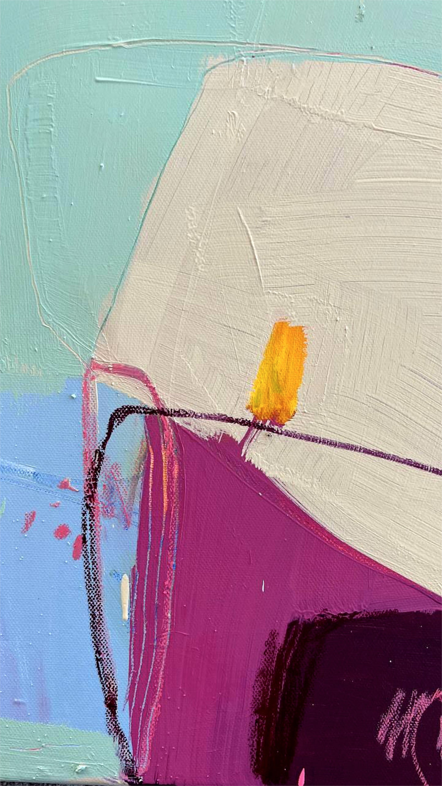 Original Absrtaction. Colorful Abstract Art.