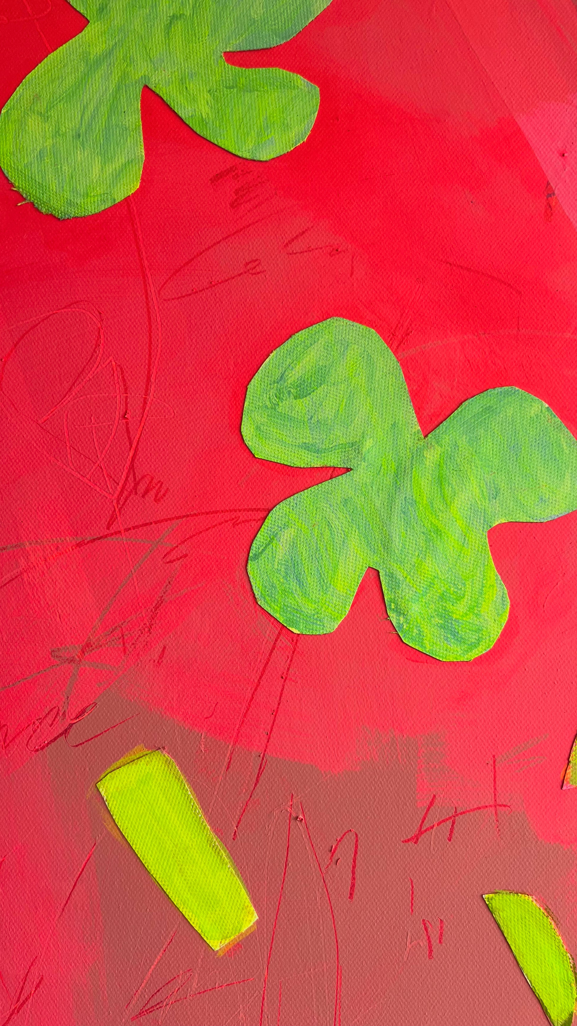 Original Abstraction. Colorful Abstract Art.