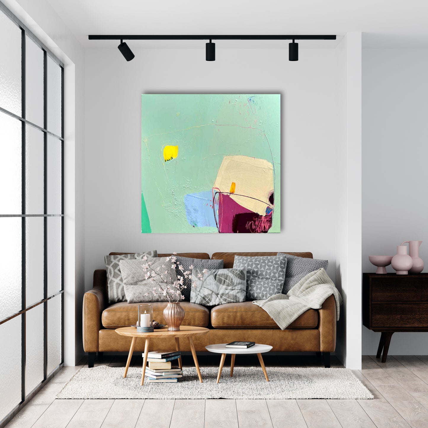 Modern design. Original Absrtaction. Colorful Abstract Art.