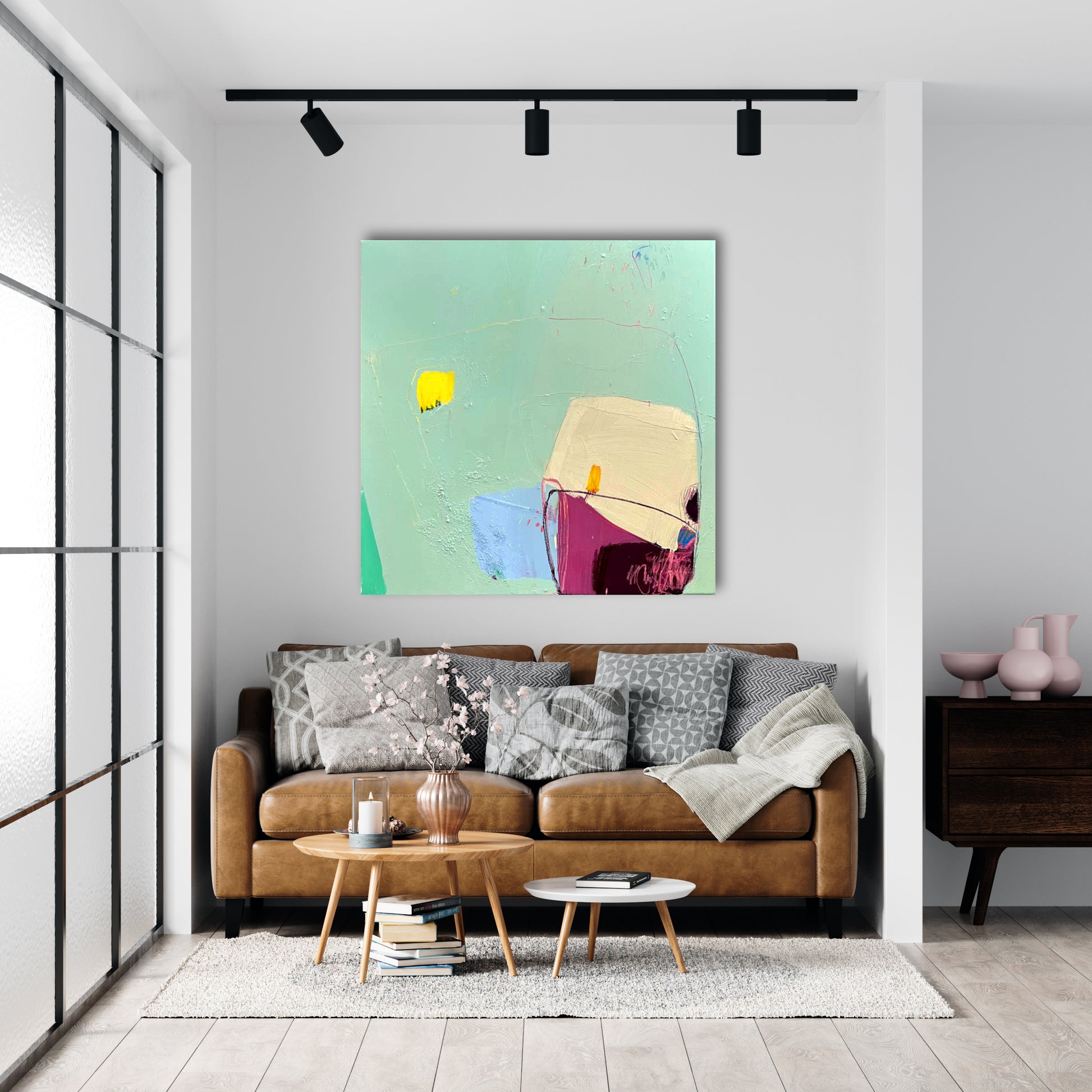 Modern design. Original Absrtaction. Colorful Abstract Art.