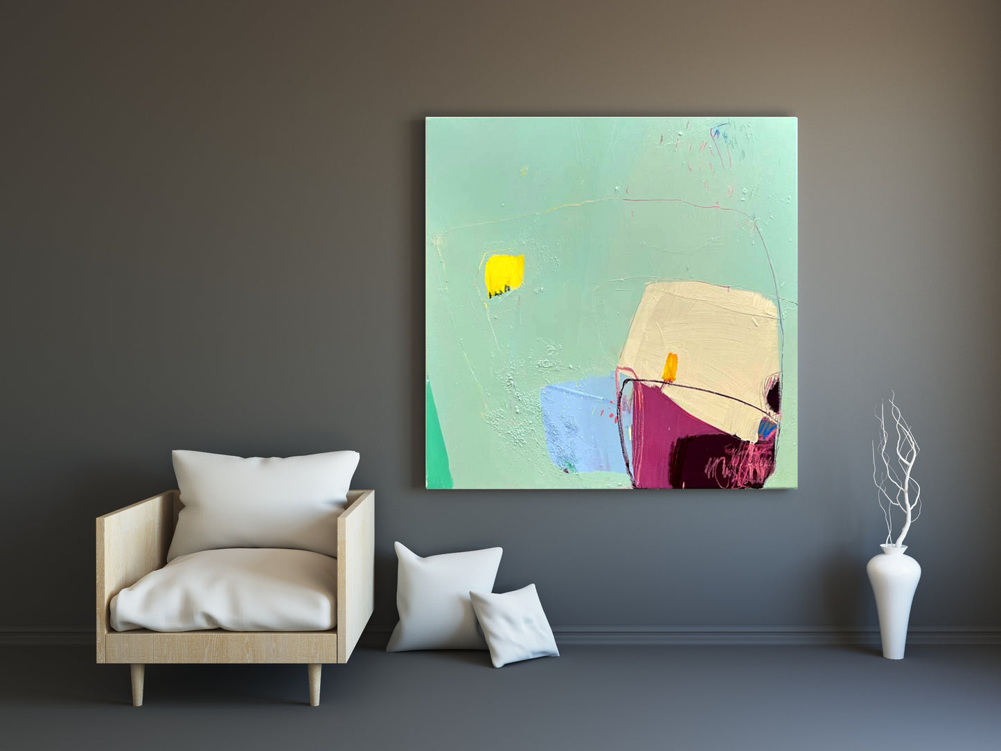 Abstract art wall art