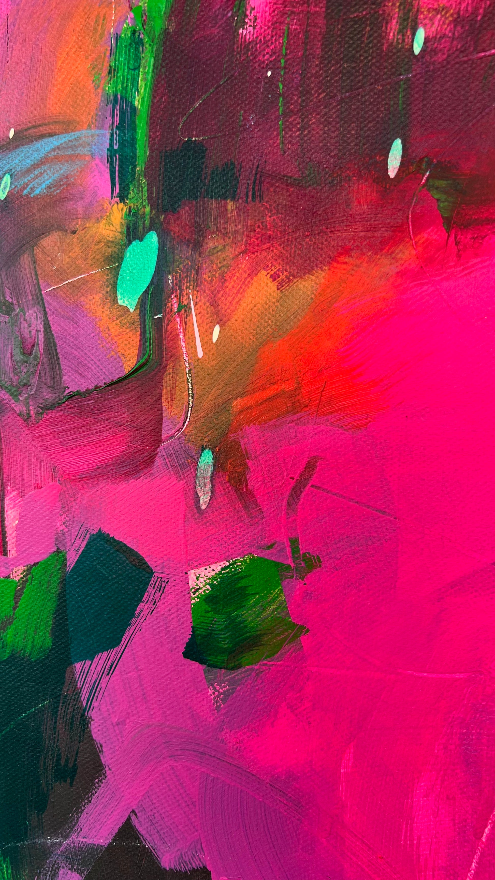 Original Abstraction. Colorful Abstract Art.