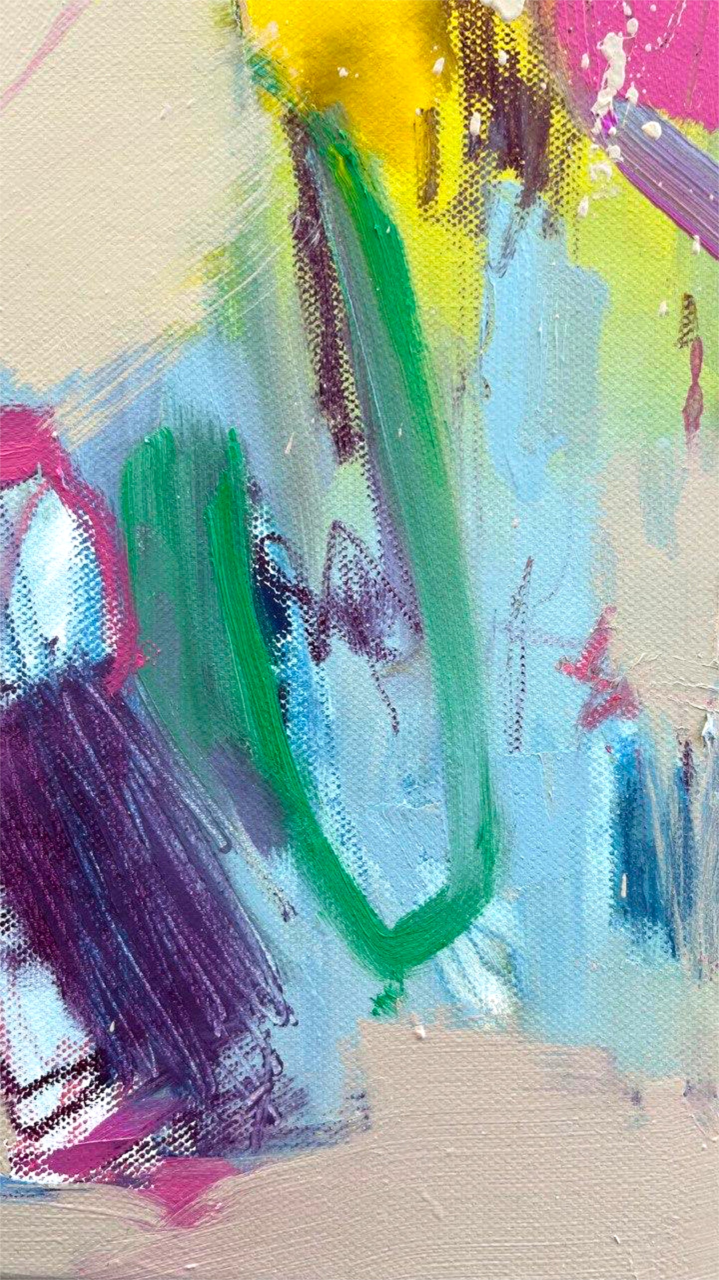 Original Abstraction. Colorful Abstract Art.